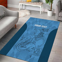 Custom St. Georges Cricket Area Rug Go Champions Sporty Style - Wonder Print Shop