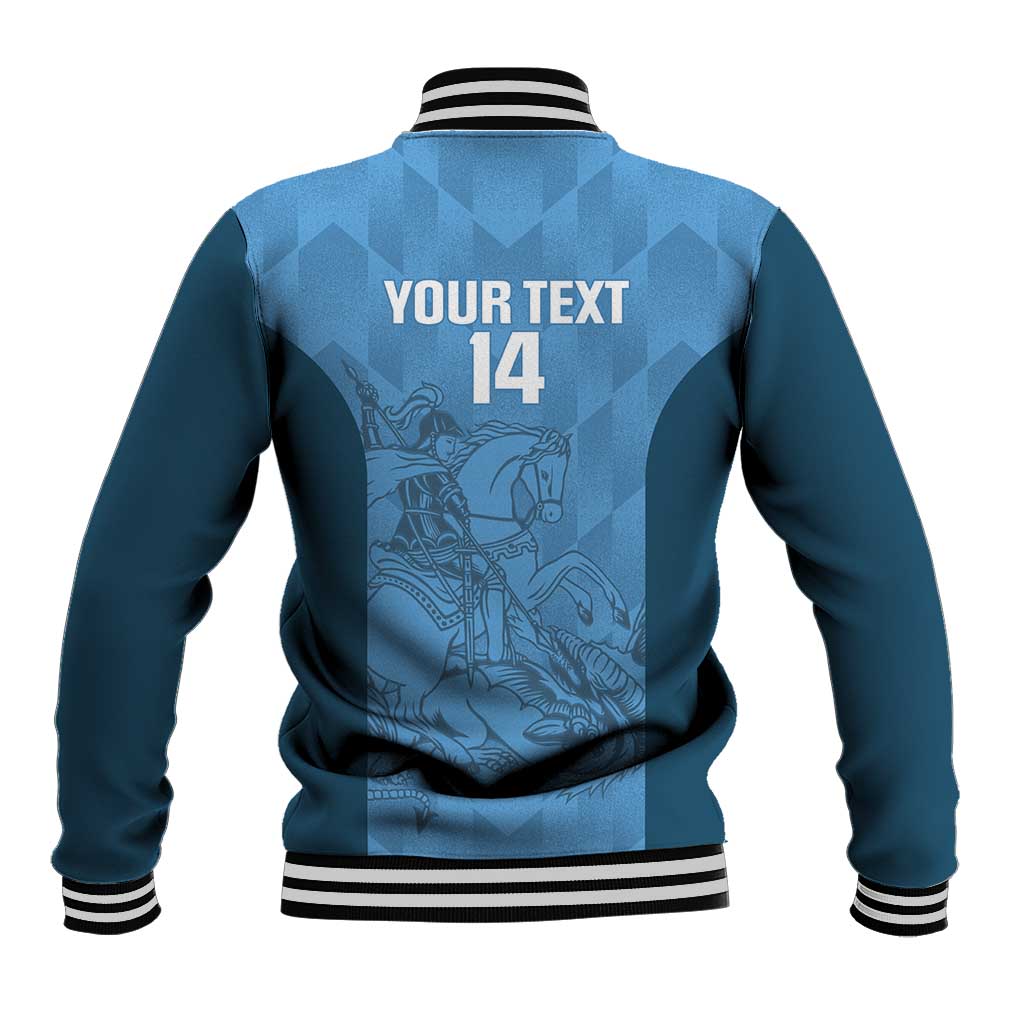 Custom St. Georges Cricket Baseball Jacket Go Champions Sporty Style - Wonder Print Shop