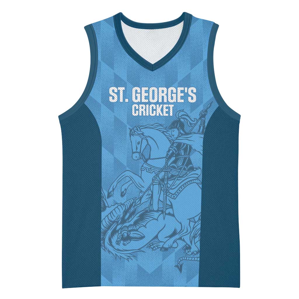 Custom St. Georges Cricket Basketball Jersey Go Champions Sporty Style - Wonder Print Shop