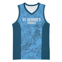 Custom St. Georges Cricket Basketball Jersey Go Champions Sporty Style - Wonder Print Shop