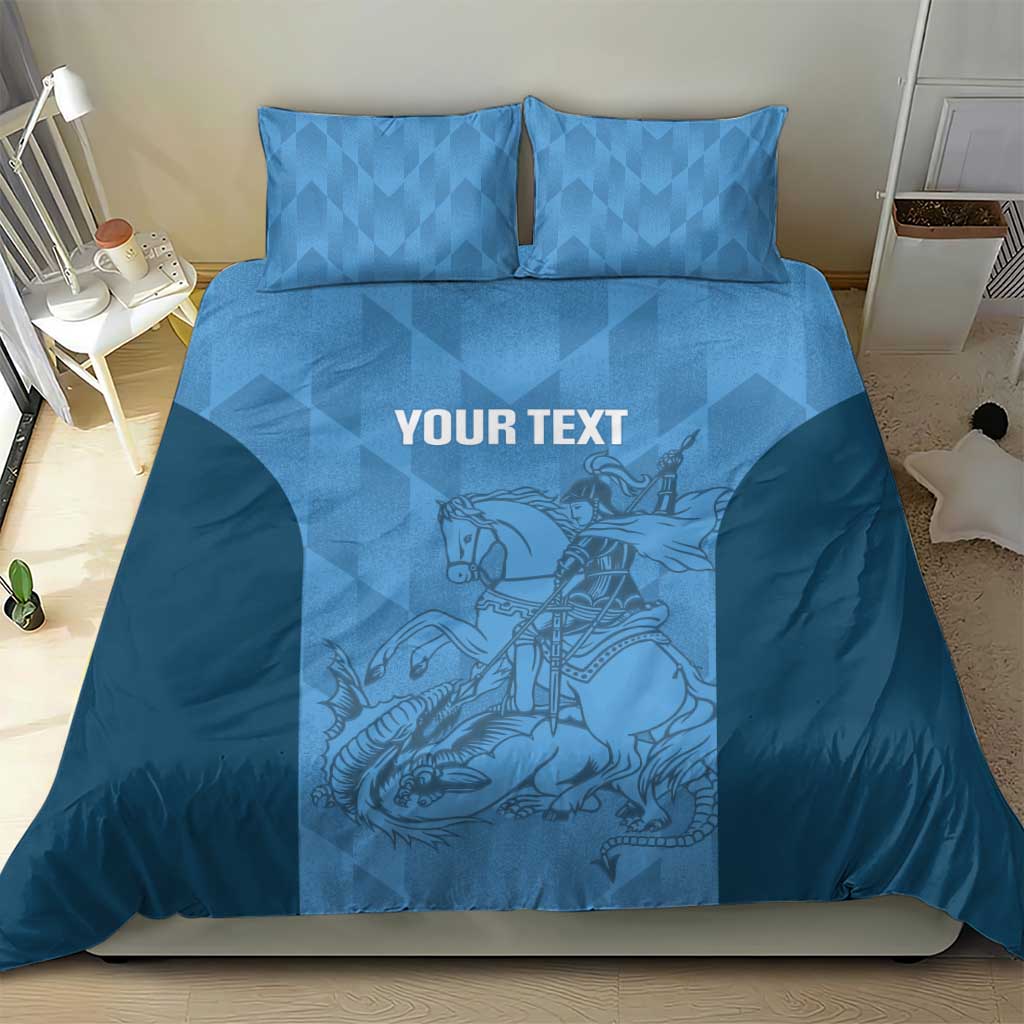 Custom St. Georges Cricket Bedding Set Go Champions Sporty Style - Wonder Print Shop