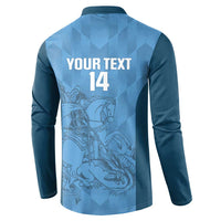 Custom St. Georges Cricket Button Sweatshirt Go Champions Sporty Style - Wonder Print Shop