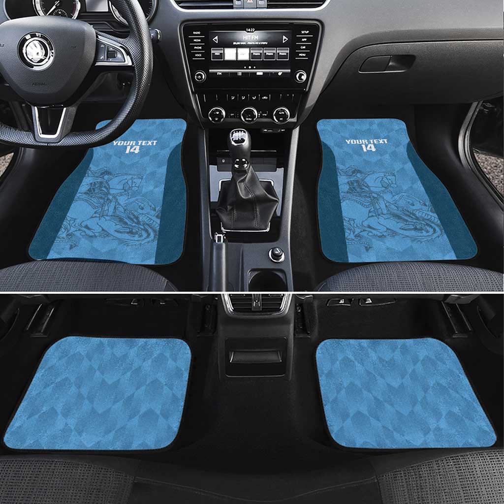 Custom St. Georges Cricket Car Mats Go Champions Sporty Style - Wonder Print Shop