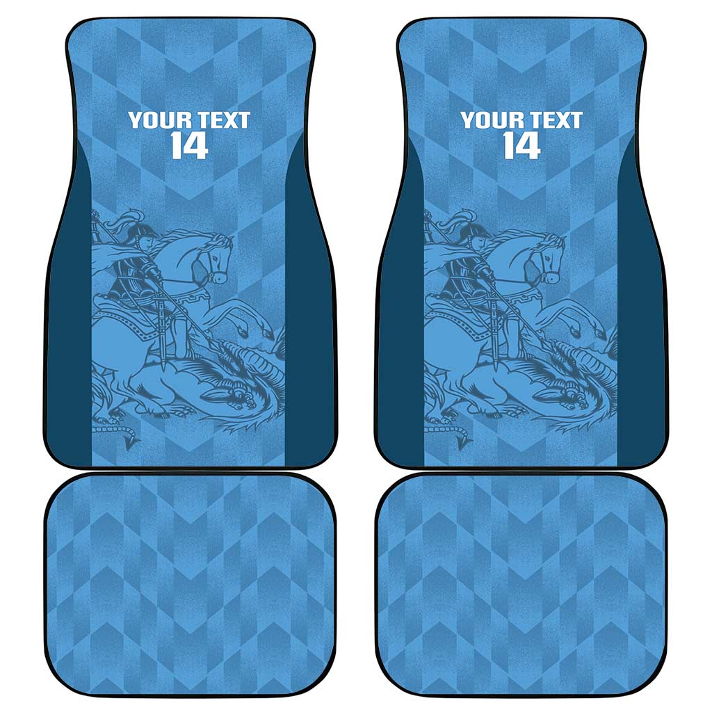 Custom St. Georges Cricket Car Mats Go Champions Sporty Style - Wonder Print Shop
