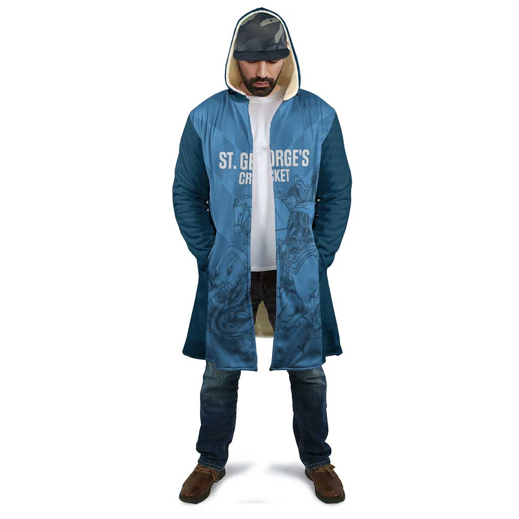 Custom St. Georges Cricket Cloak Go Champions Sporty Style - Wonder Print Shop
