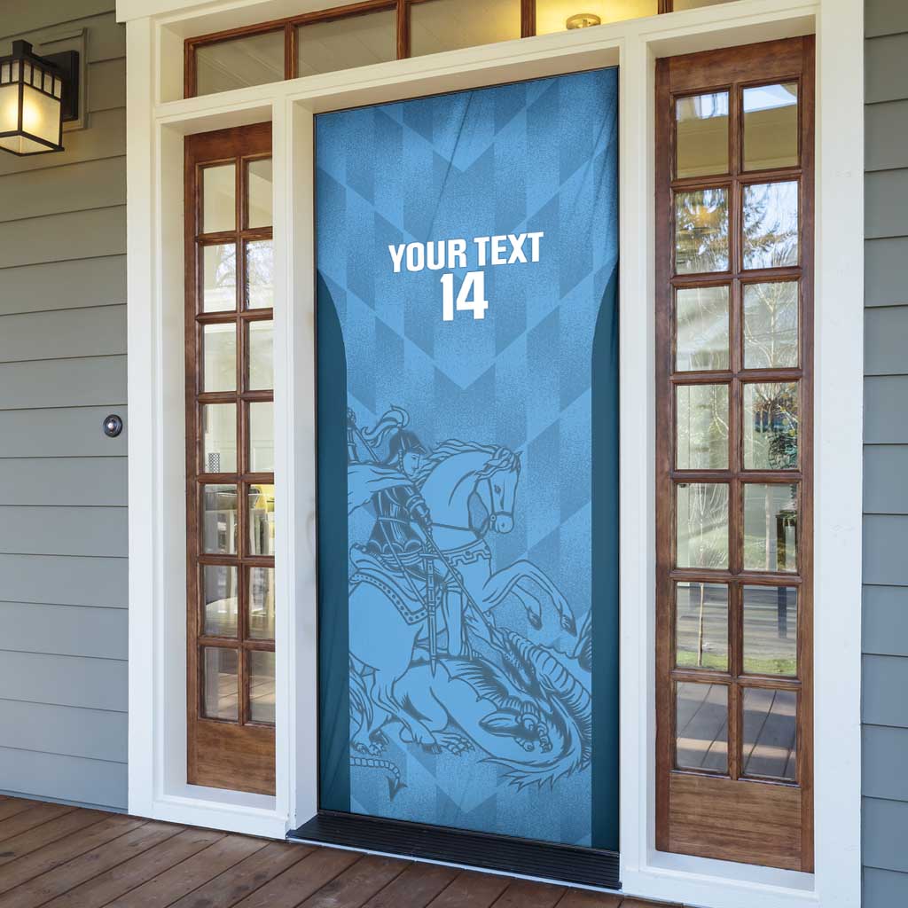 Custom St. Georges Cricket Door Cover Go Champions Sporty Style - Wonder Print Shop