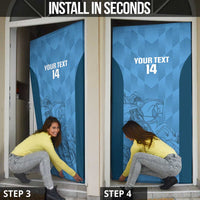 Custom St. Georges Cricket Door Cover Go Champions Sporty Style - Wonder Print Shop