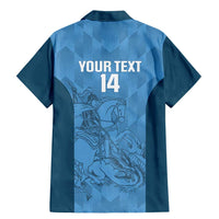 Custom St. Georges Cricket Family Matching Mermaid Dress and Hawaiian Shirt Go Champions Sporty Style - Wonder Print Shop