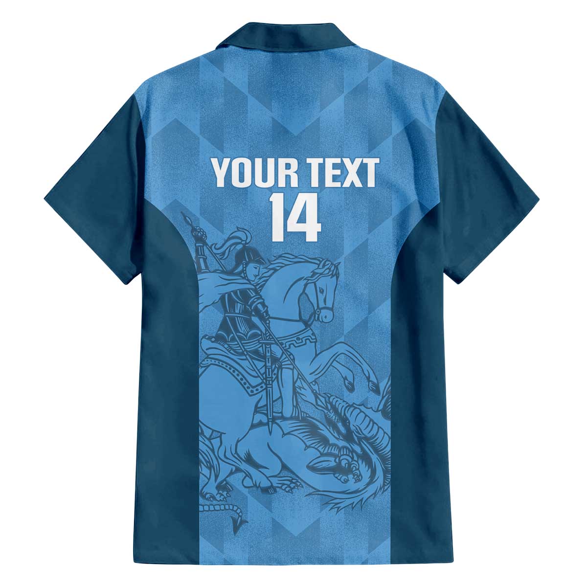 Custom St. Georges Cricket Family Matching Off The Shoulder Long Sleeve Dress and Hawaiian Shirt Go Champions Sporty Style - Wonder Print Shop