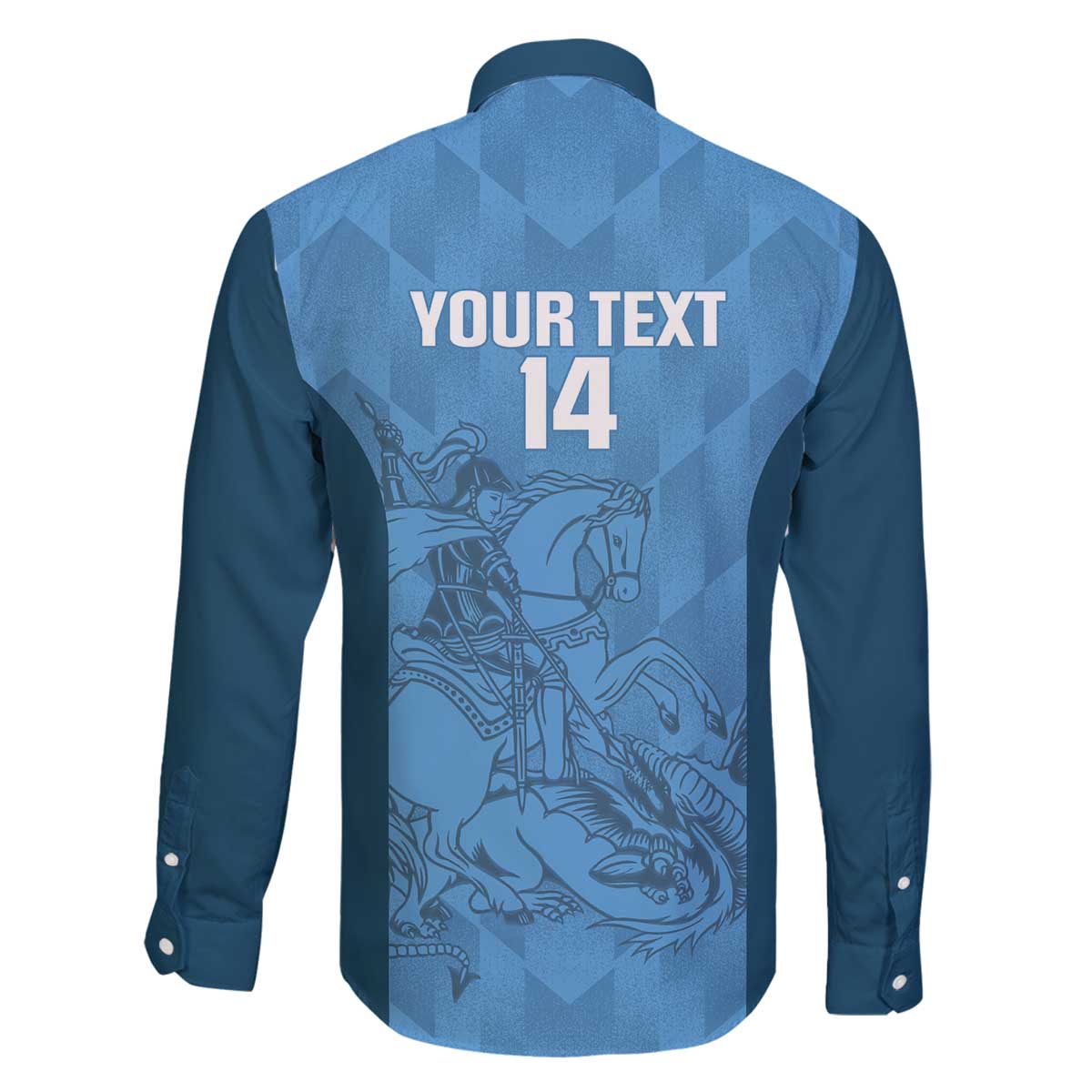 Custom St. Georges Cricket Family Matching Off The Shoulder Long Sleeve Dress and Hawaiian Shirt Go Champions Sporty Style - Wonder Print Shop