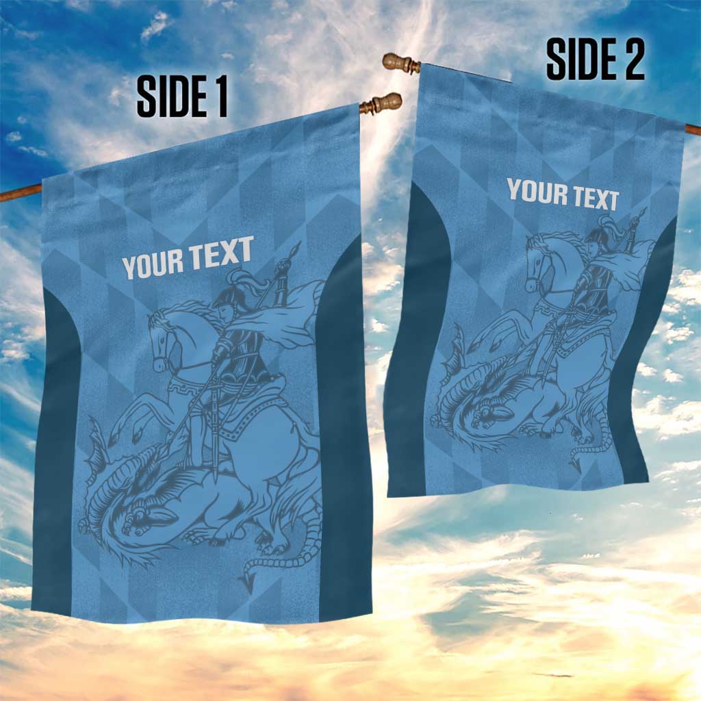 Custom St. Georges Cricket Garden Flag Go Champions Sporty Style - Wonder Print Shop