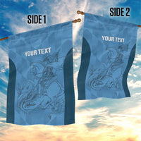 Custom St. Georges Cricket Garden Flag Go Champions Sporty Style - Wonder Print Shop