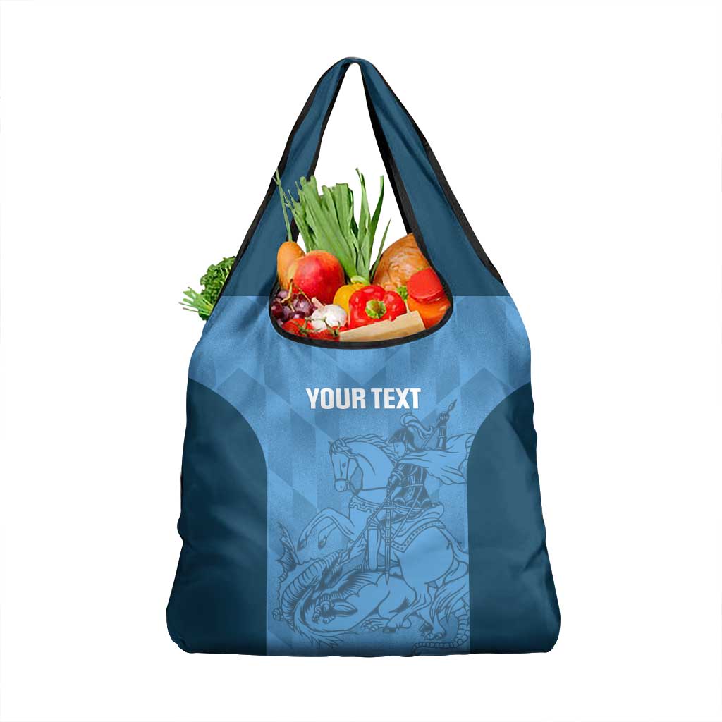 Custom St. Georges Cricket Grocery Bag Go Champions Sporty Style - Wonder Print Shop