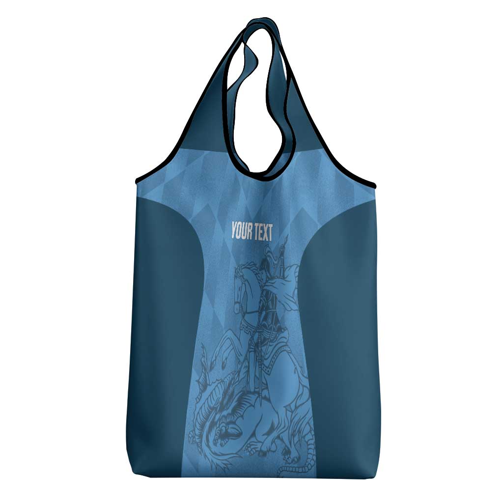 Custom St. Georges Cricket Grocery Bag Go Champions Sporty Style - Wonder Print Shop