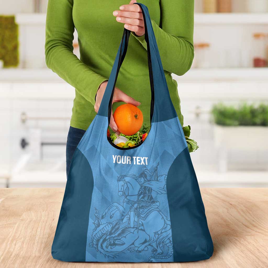 Custom St. Georges Cricket Grocery Bag Go Champions Sporty Style - Wonder Print Shop