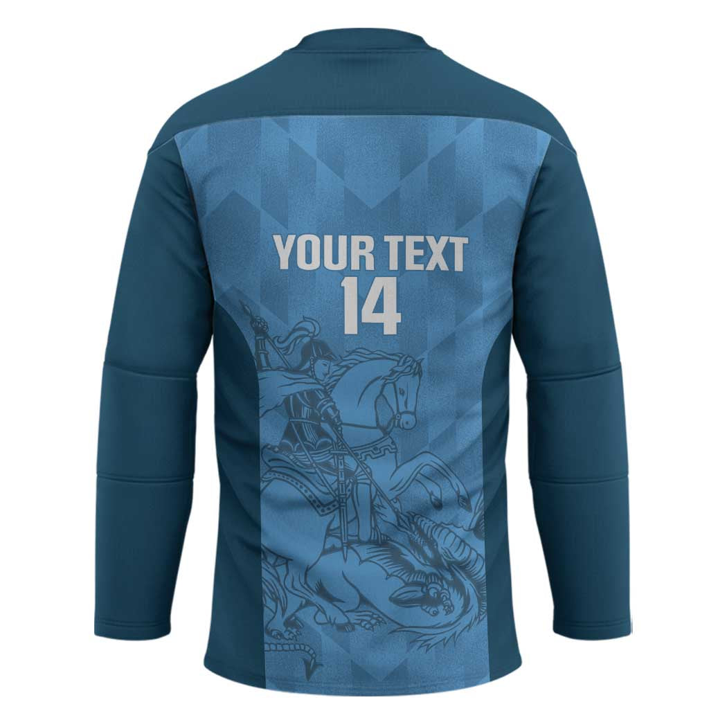 Custom St. Georges Cricket Hockey Jersey Go Champions Sporty Style - Wonder Print Shop