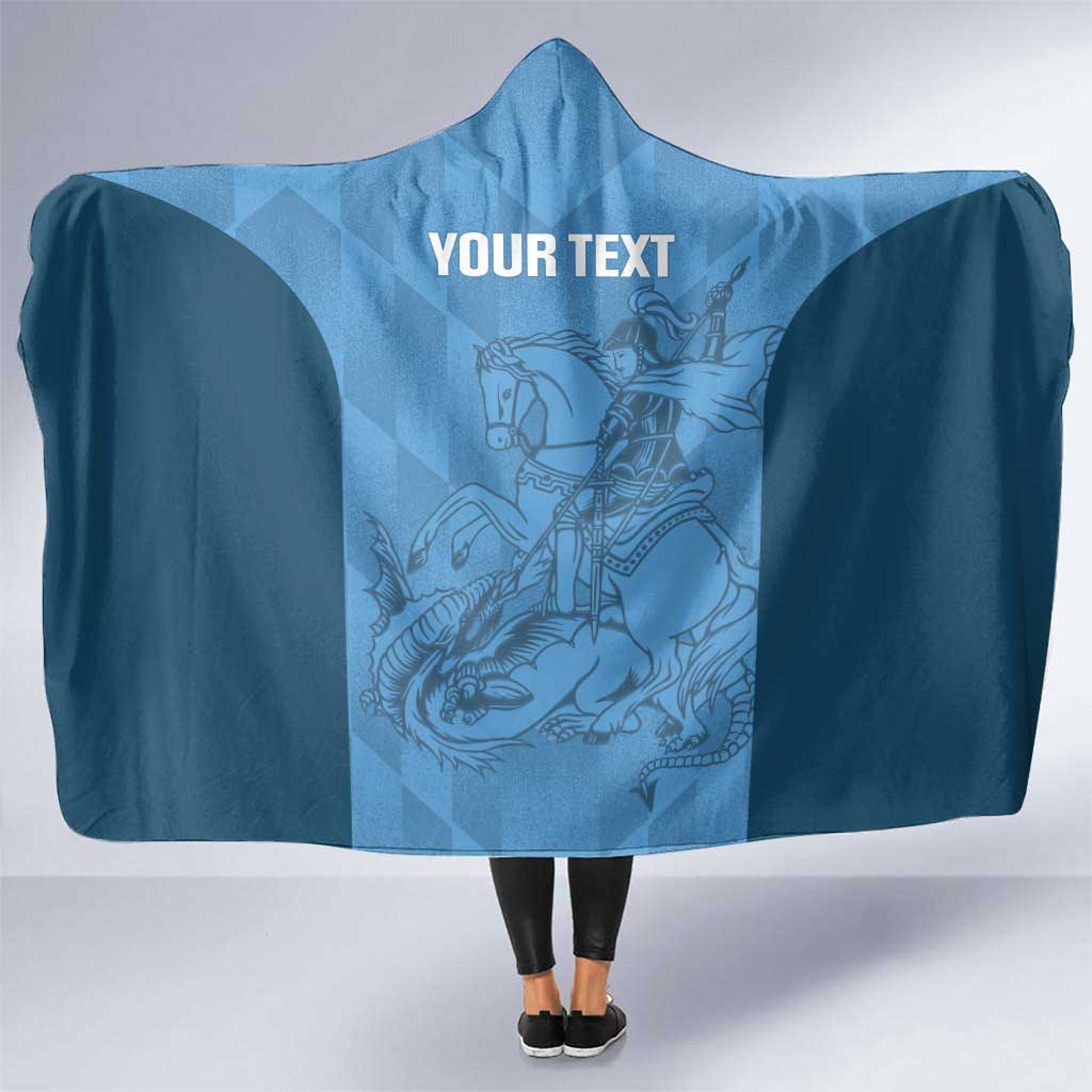Custom St. Georges Cricket Hooded Blanket Go Champions Sporty Style - Wonder Print Shop