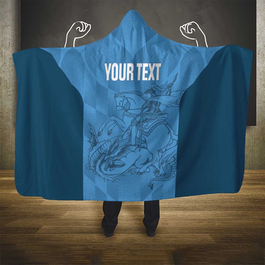 Custom St. Georges Cricket Hooded Blanket Go Champions Sporty Style - Wonder Print Shop