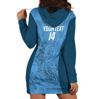 Custom St. Georges Cricket Hoodie Dress Go Champions Sporty Style - Wonder Print Shop
