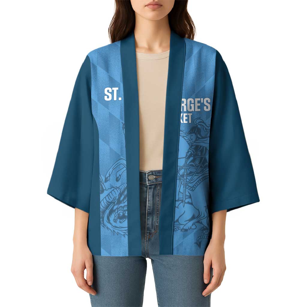 Custom St. Georges Cricket Kimono Go Champions Sporty Style - Wonder Print Shop
