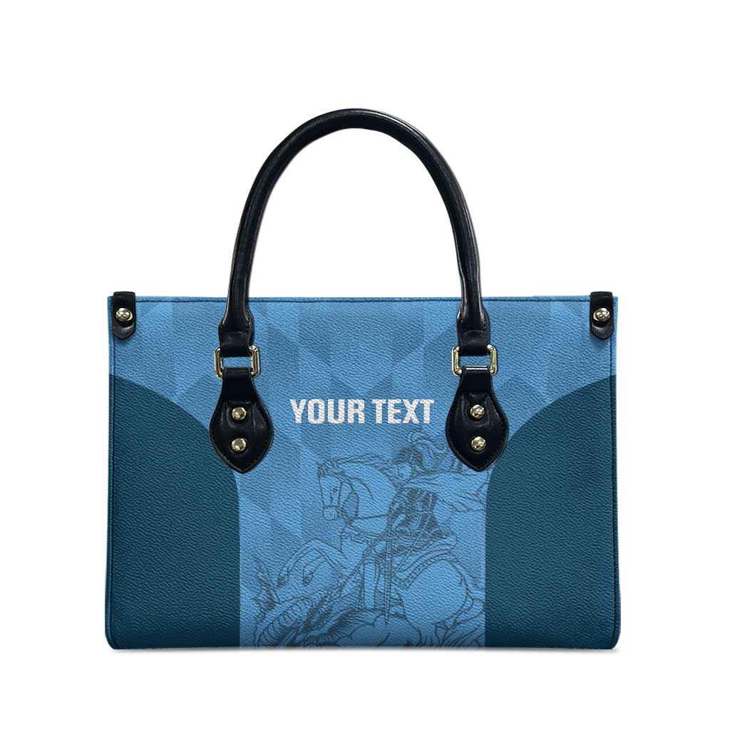 Custom St. Georges Cricket Leather Bag Go Champions Sporty Style - Wonder Print Shop