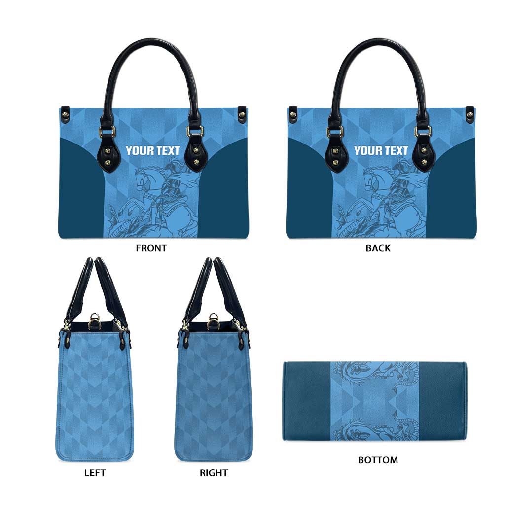 Custom St. Georges Cricket Leather Bag Go Champions Sporty Style - Wonder Print Shop