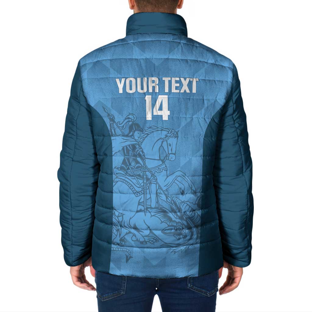 Custom St. Georges Cricket Padded Jacket Go Champions Sporty Style - Wonder Print Shop