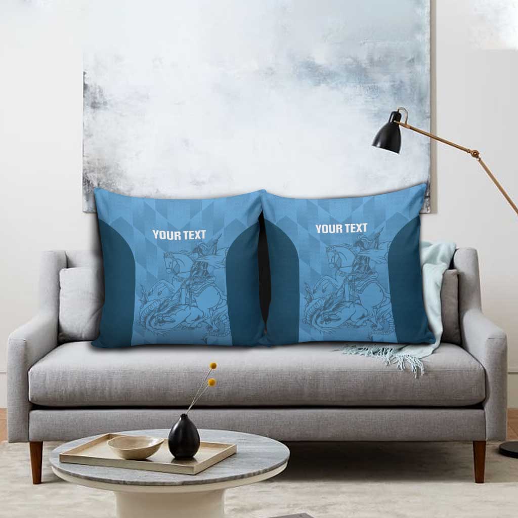 Custom St. Georges Cricket Pillow Cover Go Champions Sporty Style - Wonder Print Shop