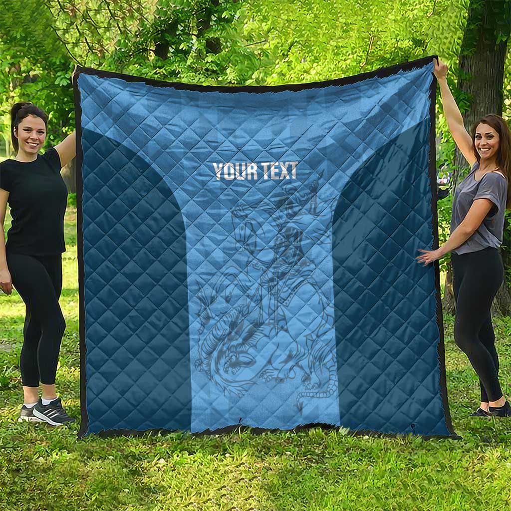 Custom St. Georges Cricket Quilt Go Champions Sporty Style - Wonder Print Shop
