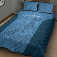 Custom St. Georges Cricket Quilt Bed Set Go Champions Sporty Style - Wonder Print Shop