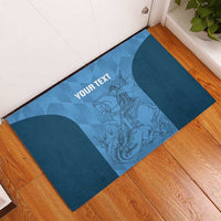 Custom St. Georges Cricket Rubber Doormat Go Champions Sporty Style - Wonder Print Shop