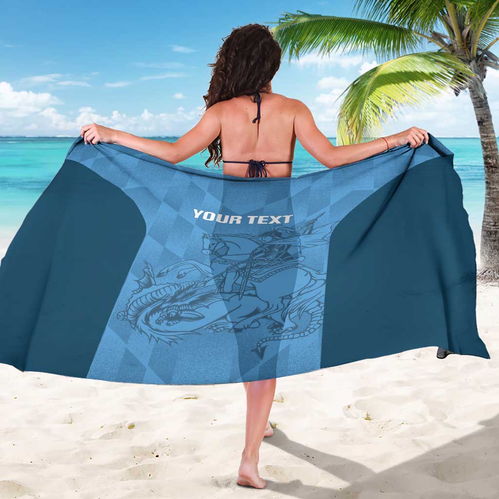 Custom St. Georges Cricket Sarong Go Champions Sporty Style - Wonder Print Shop