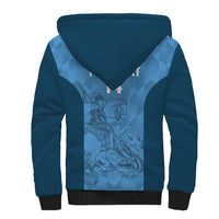 Custom St. Georges Cricket Sherpa Hoodie Go Champions Sporty Style - Wonder Print Shop