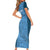 Custom St. Georges Cricket Short Sleeve Bodycon Dress Go Champions Sporty Style - Wonder Print Shop