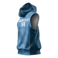 Custom St. Georges Cricket Sleeveless Hoodie Go Champions Sporty Style - Wonder Print Shop