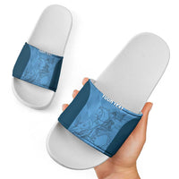 Custom St. Georges Cricket Slide Sandals Go Champions Sporty Style - Wonder Print Shop