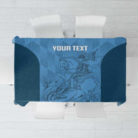 Custom St. Georges Cricket Tablecloth Go Champions Sporty Style - Wonder Print Shop