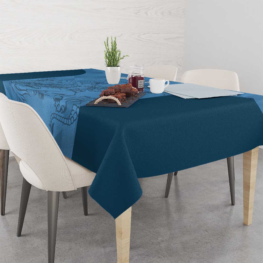 Custom St. Georges Cricket Tablecloth Go Champions Sporty Style - Wonder Print Shop