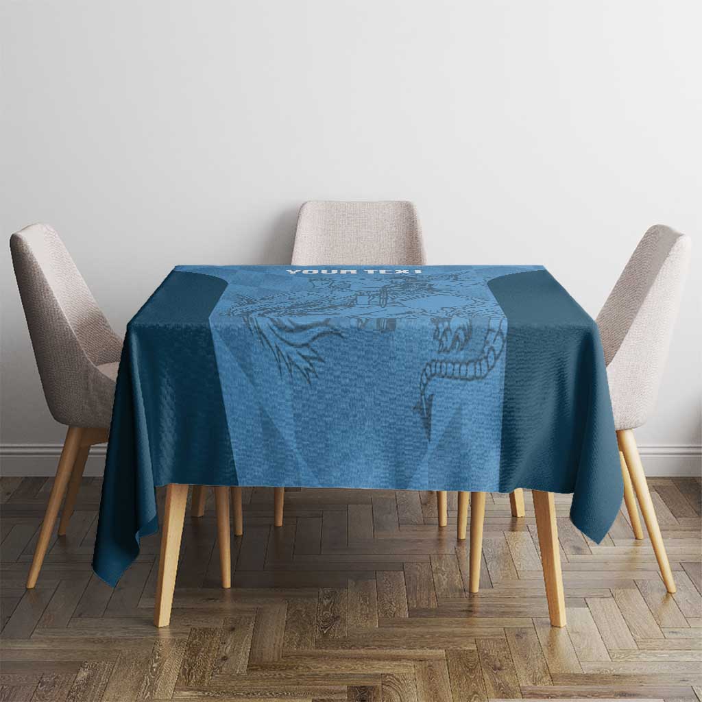 Custom St. Georges Cricket Tablecloth Go Champions Sporty Style - Wonder Print Shop