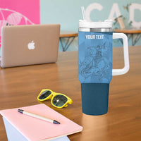 Custom St. Georges Cricket Tumbler With Handle Go Champions Sporty Style - Wonder Print Shop