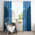 Custom St. Georges Cricket Window Curtain Go Champions Sporty Style - Wonder Print Shop