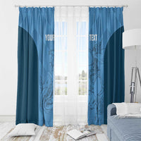 Custom St. Georges Cricket Window Curtain Go Champions Sporty Style - Wonder Print Shop