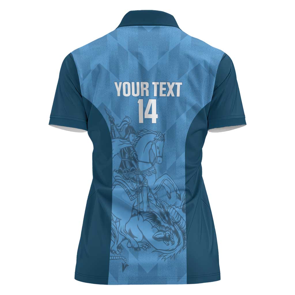 Custom St. Georges Cricket Women Polo Shirt Go Champions Sporty Style - Wonder Print Shop