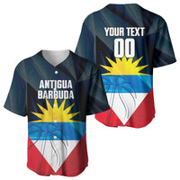 Antigua and Barbuda Basketball Custom Baseball Jersey Flag Sporty Style