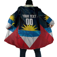 Antigua and Barbuda Basketball Custom Cloak Flag Sporty Style