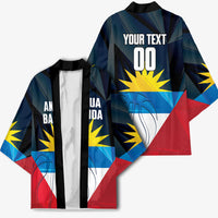 Antigua and Barbuda Basketball Custom Kimono Flag Sporty Style