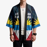 Antigua and Barbuda Basketball Custom Kimono Flag Sporty Style