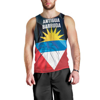 Antigua and Barbuda Basketball Custom Men Tank Top Flag Sporty Style