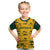 Custom Australia Soccer Kid T Shirt Matildas World Cup 2023 Tropical Style - Wonder Print Shop