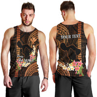 personalised-hawaii-men-tank-top-pray-for-maui-hawaiian-plumeria-be-strong-gold-verison
